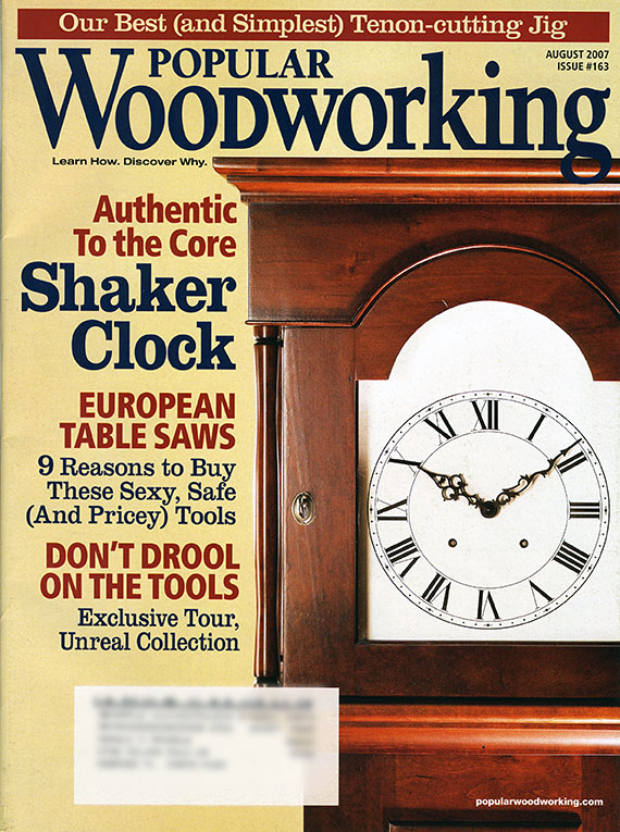 Popular Woodworking - August 2007, Issue #163