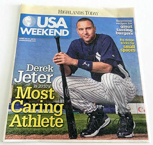 USA Weekend - Derek Jeter