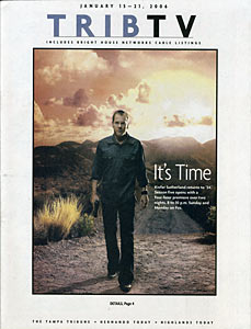 TV Guide (Local) - Kiefer Sutherland, 24 (2006)