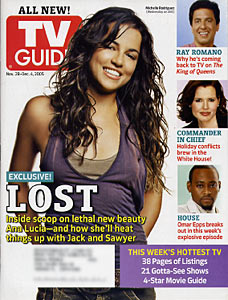 TV Guide - Michelle Rodriguez "Lost" (2005)