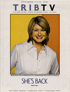 TV Guide (Local) - Martha Stewart Cover (2005)