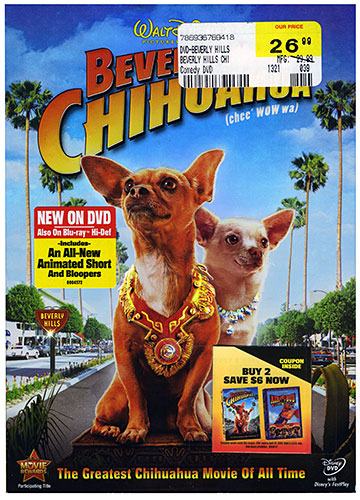 Beverly Hills Chihuahua DVD